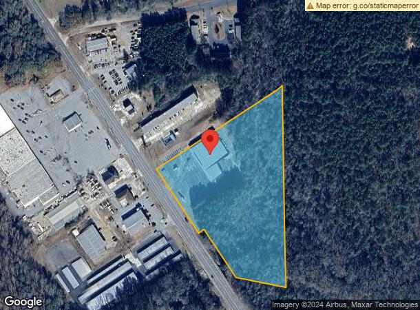  1105 Warm Springs Hwy, Manchester, GA Parcel Map