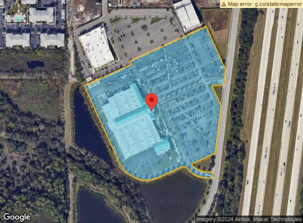  10501 Palm River Rd, Tampa, FL Parcel Map