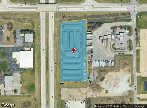 6482 W Brick Rd, South Bend, IN Parcel Map