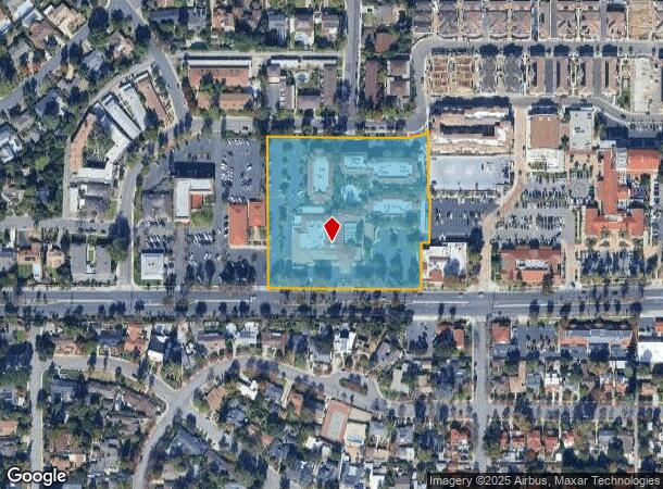 555 W Foothill Blvd, Claremont, CA Parcel Map