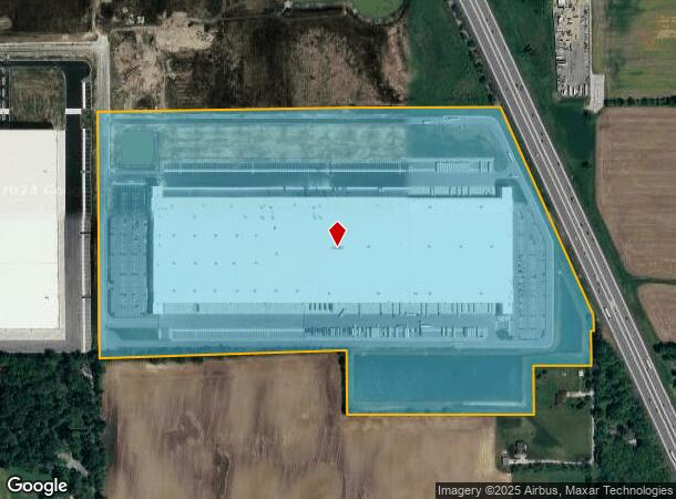  319 N Warrior Trl E, Whiteland, IN Parcel Map