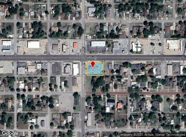  1032 W 3Rd St, Elk City, OK Parcel Map