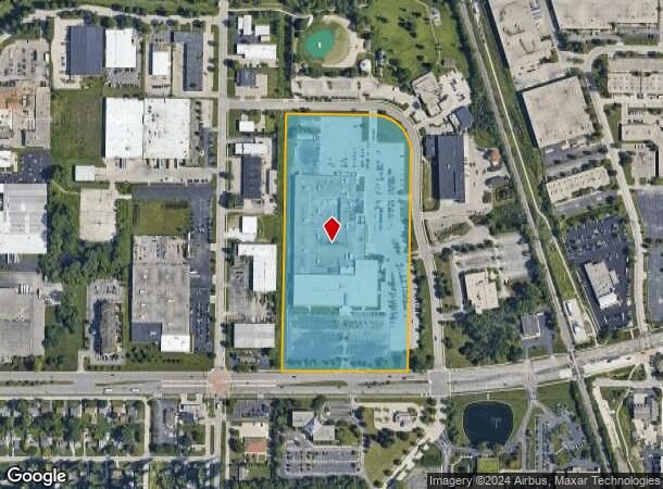  4900 W Brown Deer Rd, Milwaukee, WI Parcel Map