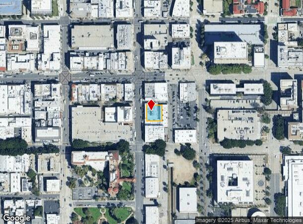  28 S Raymond Ave, Pasadena, CA Parcel Map