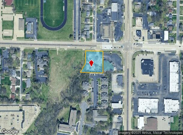 718 W Glen Ave, Peoria, IL Parcel Map