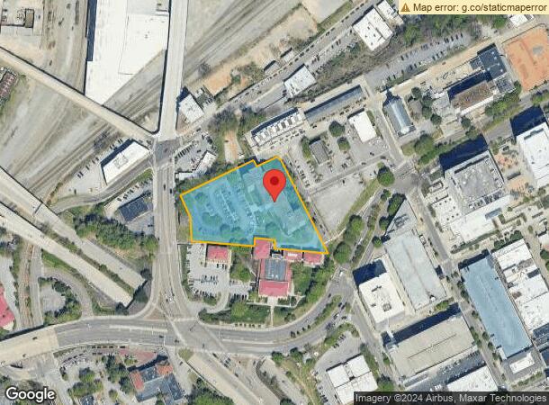  201 Locust St, Knoxville, TN Parcel Map