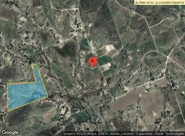  481 Fm 575 N, Goldthwaite, TX Parcel Map