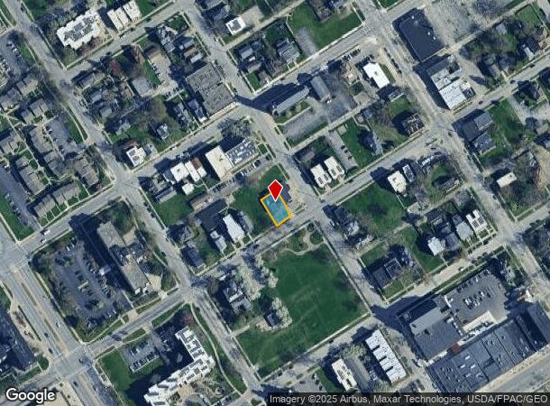  833 N Huron St, Toledo, OH Parcel Map