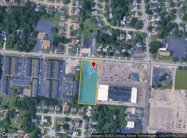  5392 Burkhardt Rd, Dayton, OH Parcel Map