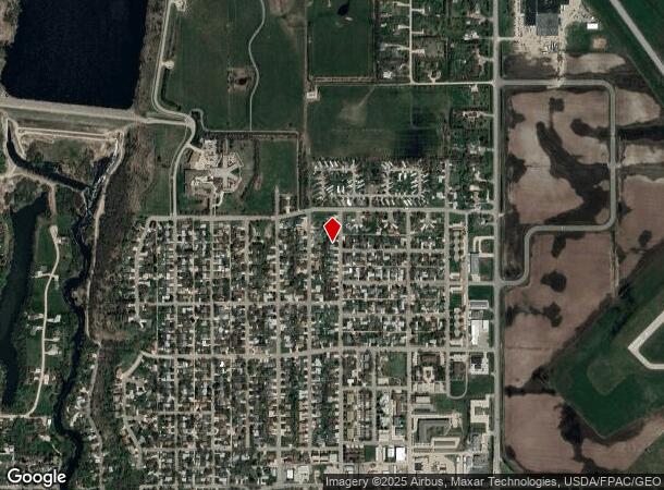  1801 8Th Ave Ne, Jamestown, ND Parcel Map