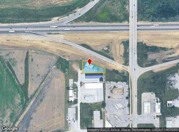 607 Leonard Ln, West Branch, IA Parcel Map