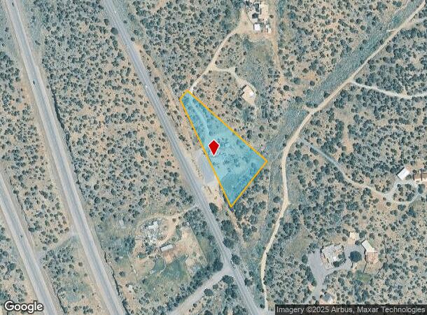  418 Old Las Vegas Hwy, Santa Fe, NM Parcel Map