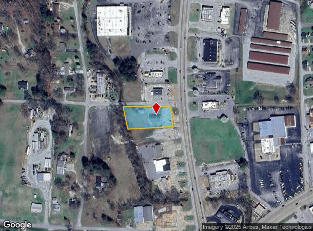 641 N 641 N, Camden, TN Parcel Map