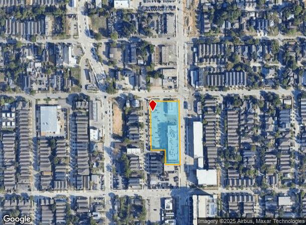  1533 N Shepherd Dr, Houston, TX Parcel Map