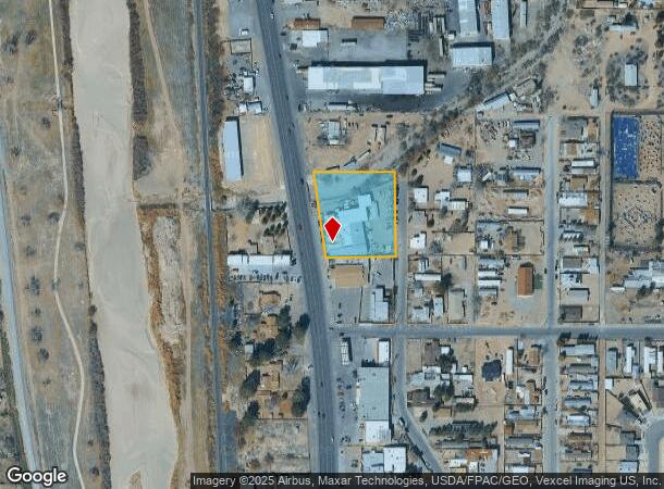 7254 Doniphan Dr, Canutillo, TX Parcel Map