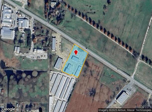 2405 N Center St, Elkins, AR Parcel Map