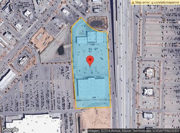  1861 Joe Battle Blvd, El Paso, TX Parcel Map