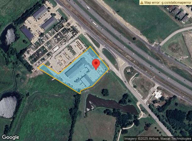  703 W Broad St, Forney, TX Parcel Map