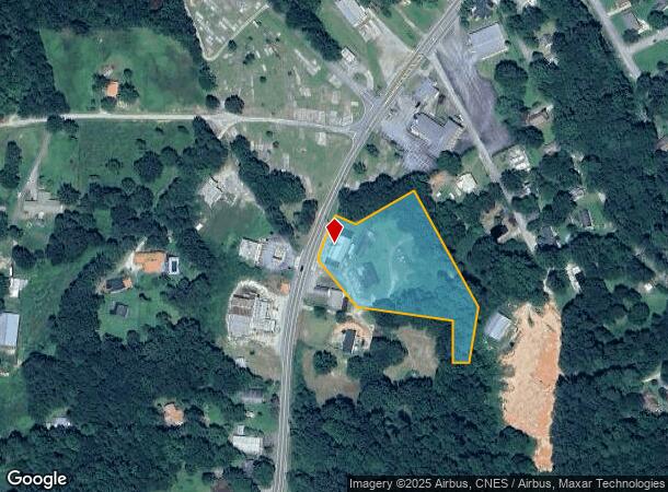  1183 W Currahee St, Toccoa, GA Parcel Map