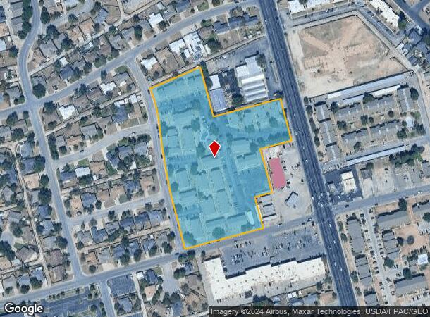  2613 N Midland Dr, Midland, TX Parcel Map