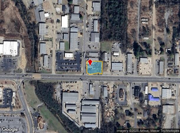  1310 E Oak St, Conway, AR Parcel Map