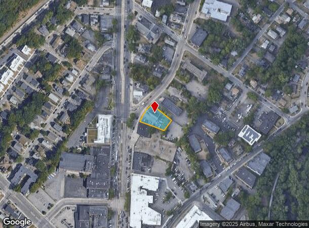  1576 Blue Hill Ave, Mattapan, MA Parcel Map