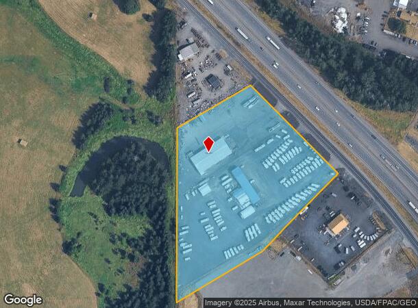 165 Hamilton Rd, Chehalis, WA Parcel Map