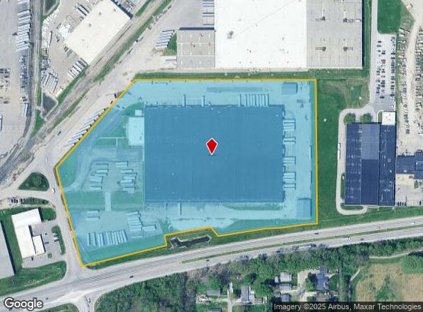4350 Sam Jones Expy, Indianapolis, IN Parcel Map