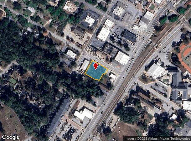 Malone St, Fairburn, GA Parcel Map