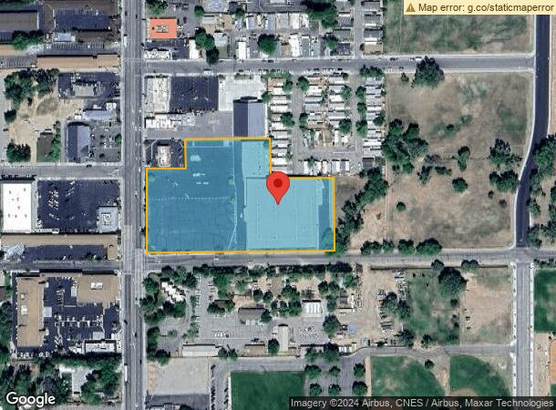  910 N Main St, Bishop, CA Parcel Map