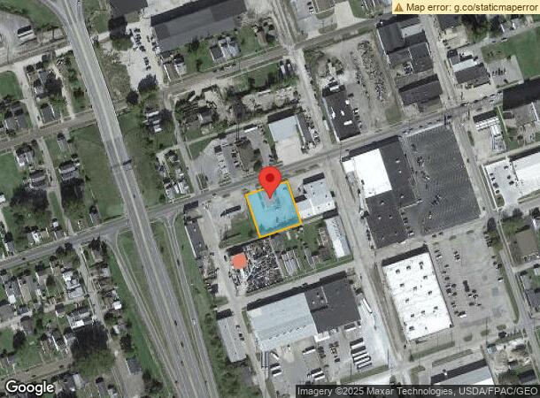  1523 Madison Ave, Huntington, WV Parcel Map