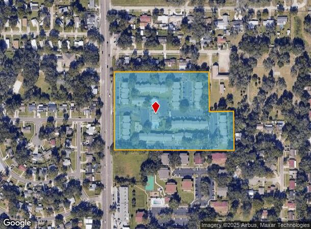  110 Summerfield Way, Brandon, FL Parcel Map