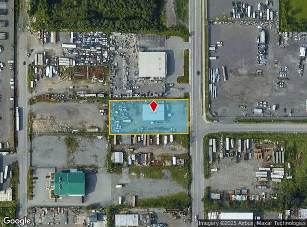  7848 Hartzell Rd, Anchorage, AK Parcel Map