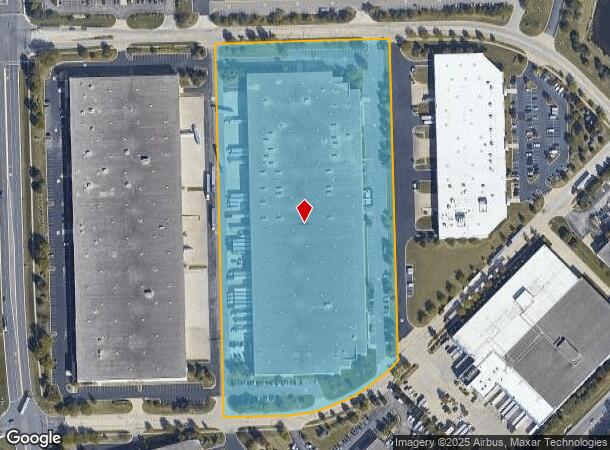  115 E Crossroads Pky, Bolingbrook, IL Parcel Map