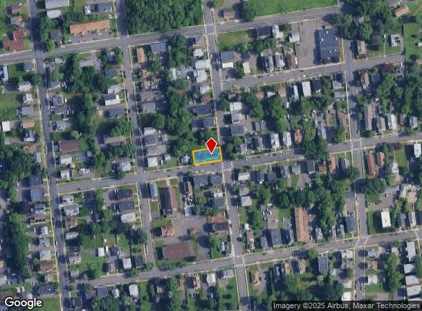  152 Oak St, New Britain, CT Parcel Map