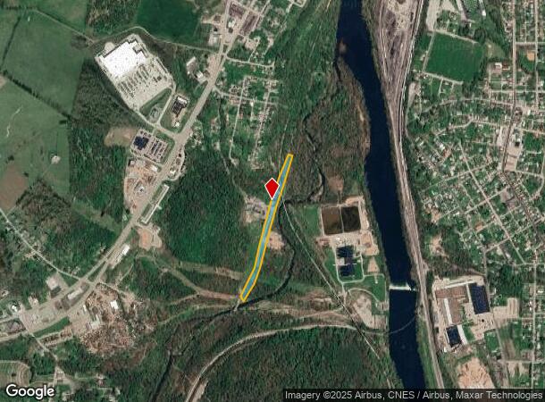 Riverside Dr, Dunbar, PA Parcel Map