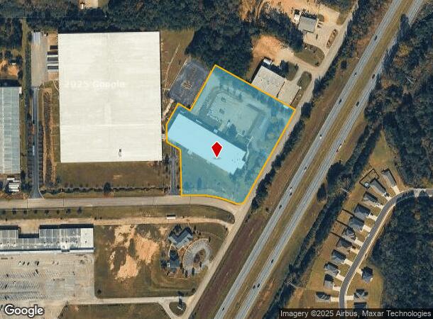 404 Fox Run Ave, Opelika, AL Parcel Map