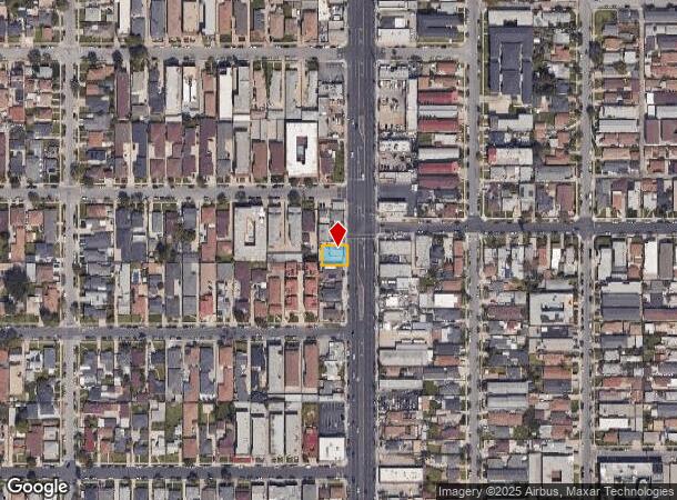  13221 Prairie Ave, Hawthorne, CA Parcel Map