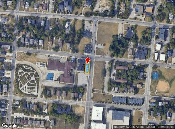 3495 Burnet Ave, Cincinnati, OH Parcel Map