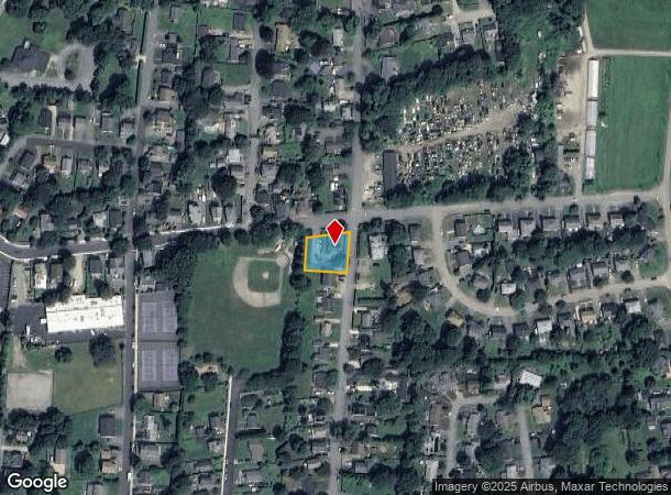 61 Vernon Ave, Middletown, RI Parcel Map