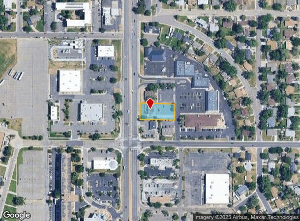  6610 Wadsworth Blvd, Arvada, CO Parcel Map