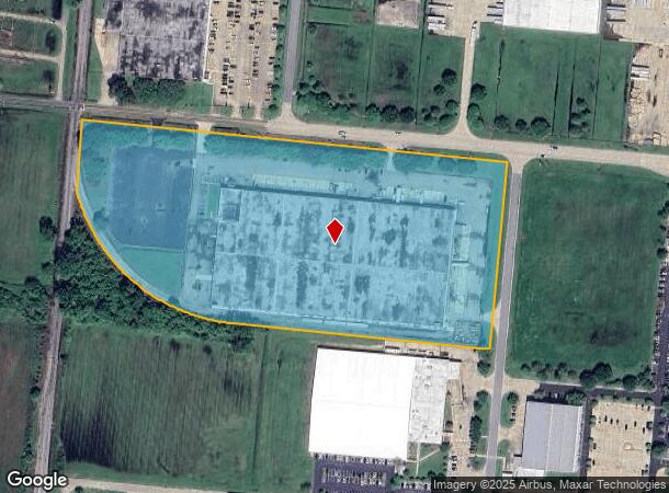  4600 Central Ave, Monroe, LA Parcel Map