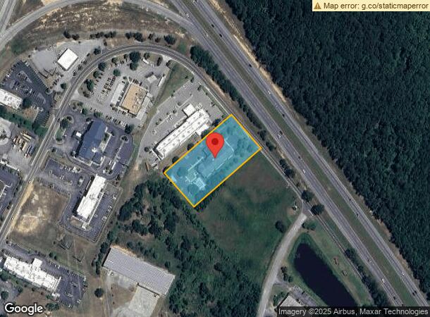  663 Citadel Rd, Orangeburg, SC Parcel Map