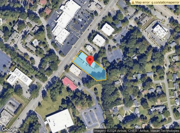  4000 Wake Forest Rd, Raleigh, NC Parcel Map