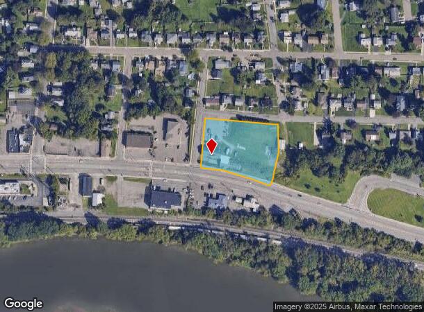 499 Court St, Binghamton, NY Parcel Map