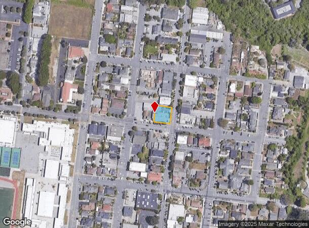  448 Main St, Half Moon Bay, CA Parcel Map