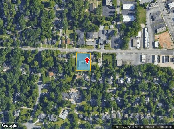 211 W Lexington Ave, High Point, NC Parcel Map