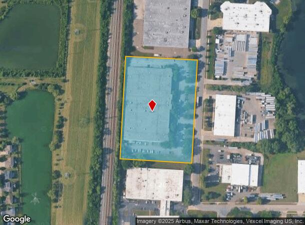 1152 Frontenac Rd, Naperville, IL Parcel Map