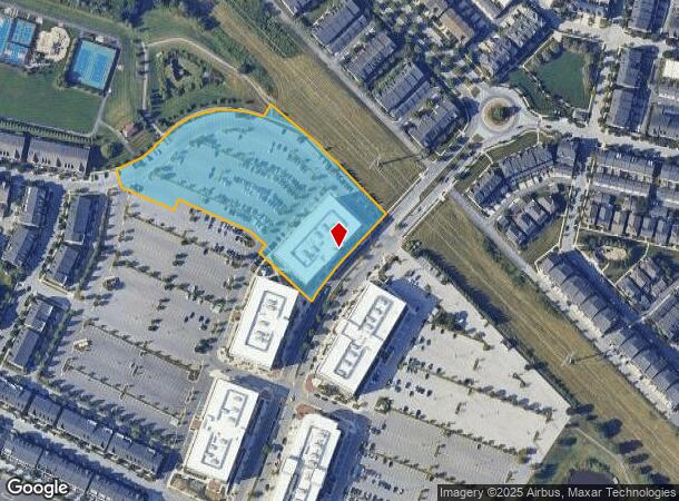  8110 Maple Lawn Blvd, Fulton, MD Parcel Map