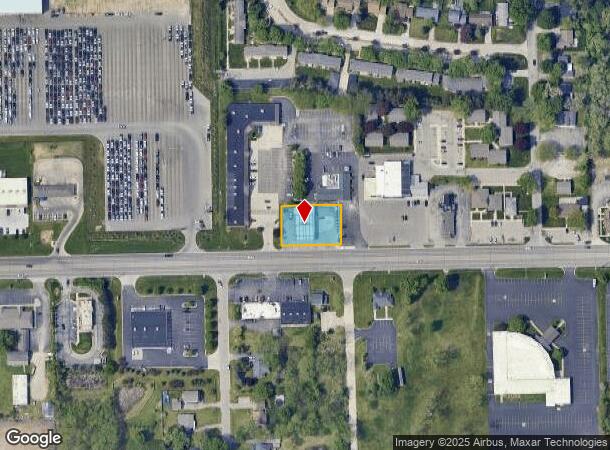 1376 W Bristol Rd, Flint, MI Parcel Map